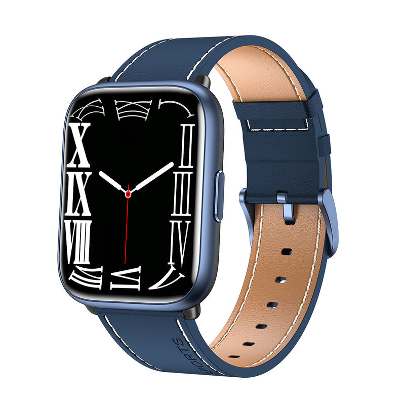 1.8 Inch TFT Unisex Smart Watch Square Shape Waterproof 5ATM