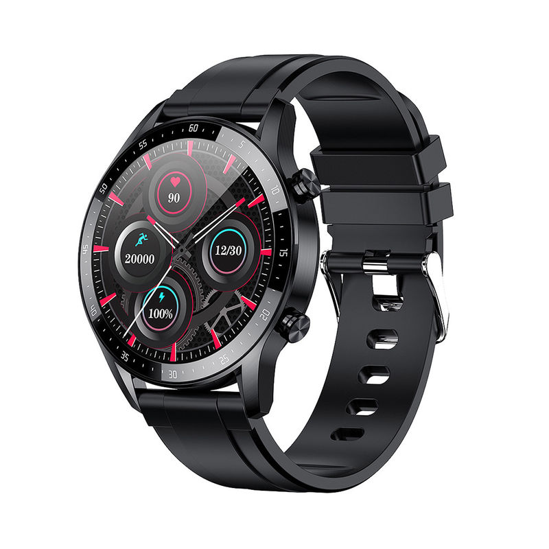 Zinc Alloy Sports Bluetooth Smart Watch Blood Oxygen 46x46x10.8mm