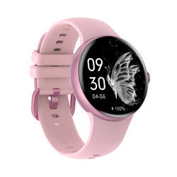 Aluminum Alloy Round Shape Smart Watch With Blood Pressure And Oxygen