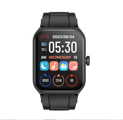 Deportes múltiples de carga magnéticos del Smart Watch de Rate Monitoring AMOLED del corazón
